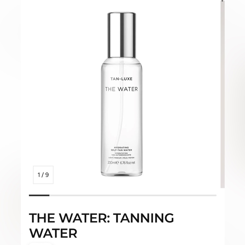 NWT Tan Luxe The Water
